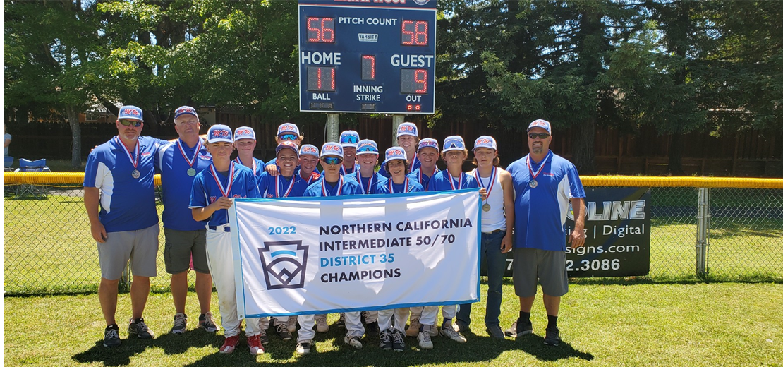 2022 50/70 District 35 Champions MWLL